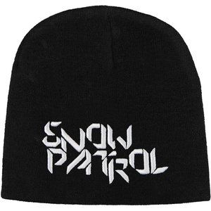 Snow Patrol Mens A Hundred Million Suns Embroidered Black Beanie New